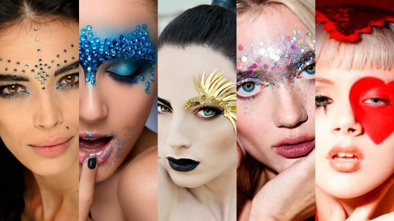 8 inspirações de maquiagens de carnaval